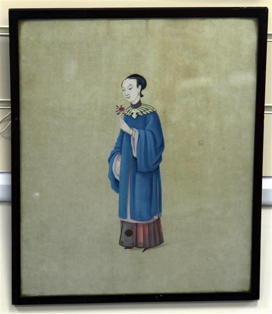 Chinese School, early 19th century, 40 x 32cm.